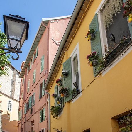 Palm Riviera - Vieille Ville De Menton - Vue Mer 외부 사진