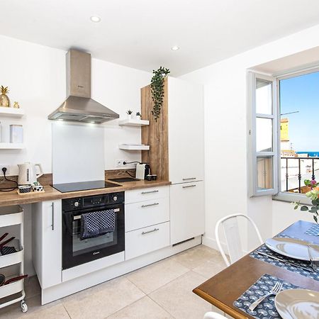 Palm Riviera - Vieille Ville De Menton - Vue Mer 외부 사진