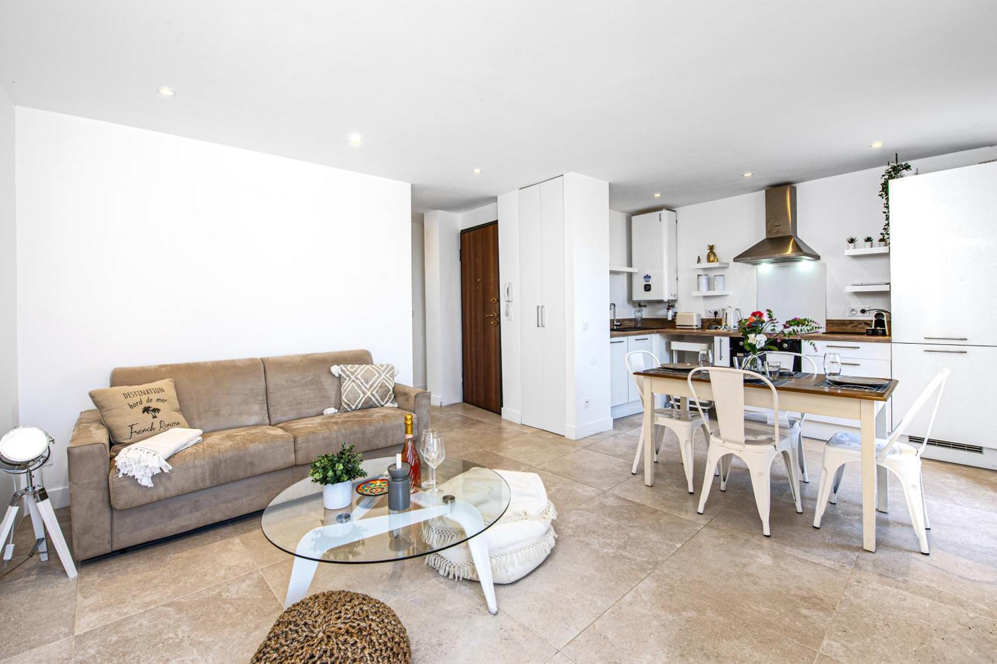 Palm Riviera - Vieille Ville De Menton - Vue Mer 외부 사진