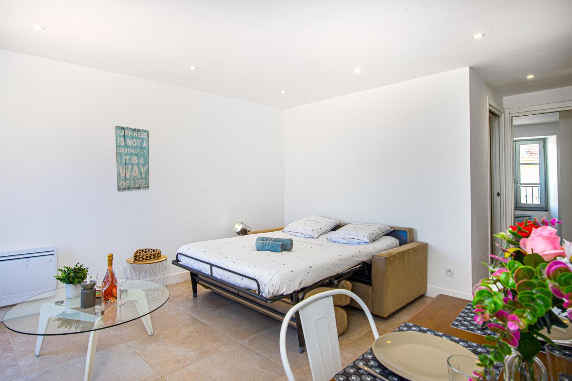 Palm Riviera - Vieille Ville De Menton - Vue Mer 외부 사진